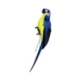 thumbnail image 4 of Simulación Estatua de la estatua de la escultura de aves Decoración de la colección de la pared de la pared de la pared para el césped al aire libre Azul 25 cm, 4 of 8
