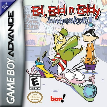 Ed, Edd n Eddy: Jawbreakers! - Nintendo Gameboy Advance GBA (Top 10 Best Gameboy Advance Games)