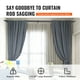 thumbnail image 3 of VEVOR - Barras para cortinas dobles de 1 pulgada, de 36 a 72 pulgadas (de 3 a 6 pies), barras para cortinas para ventanas de 24 a 68 pulgadas, barra telescópica para cortinas doble, 3 of 9