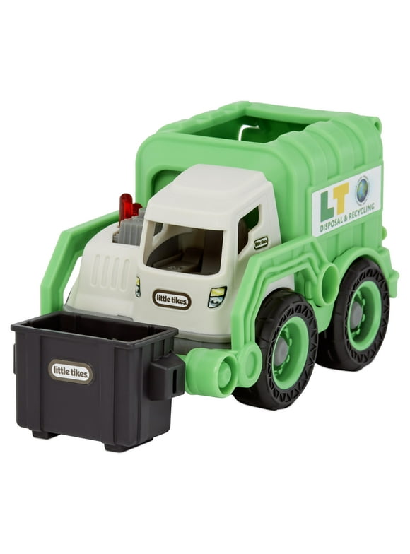 Little Tikes Dirt Diggers Mini Garbage Truck Indoor Outdoor Multicolor Toy Car and Toy Vehicles for On the Go Play for Kids Children 2+