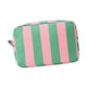 thumbnail image 3 of Neceser de viaje para cosméticos, neceser para artículos esenciales de viaje, brochas para niñas Verde Rosa, 3 of 9