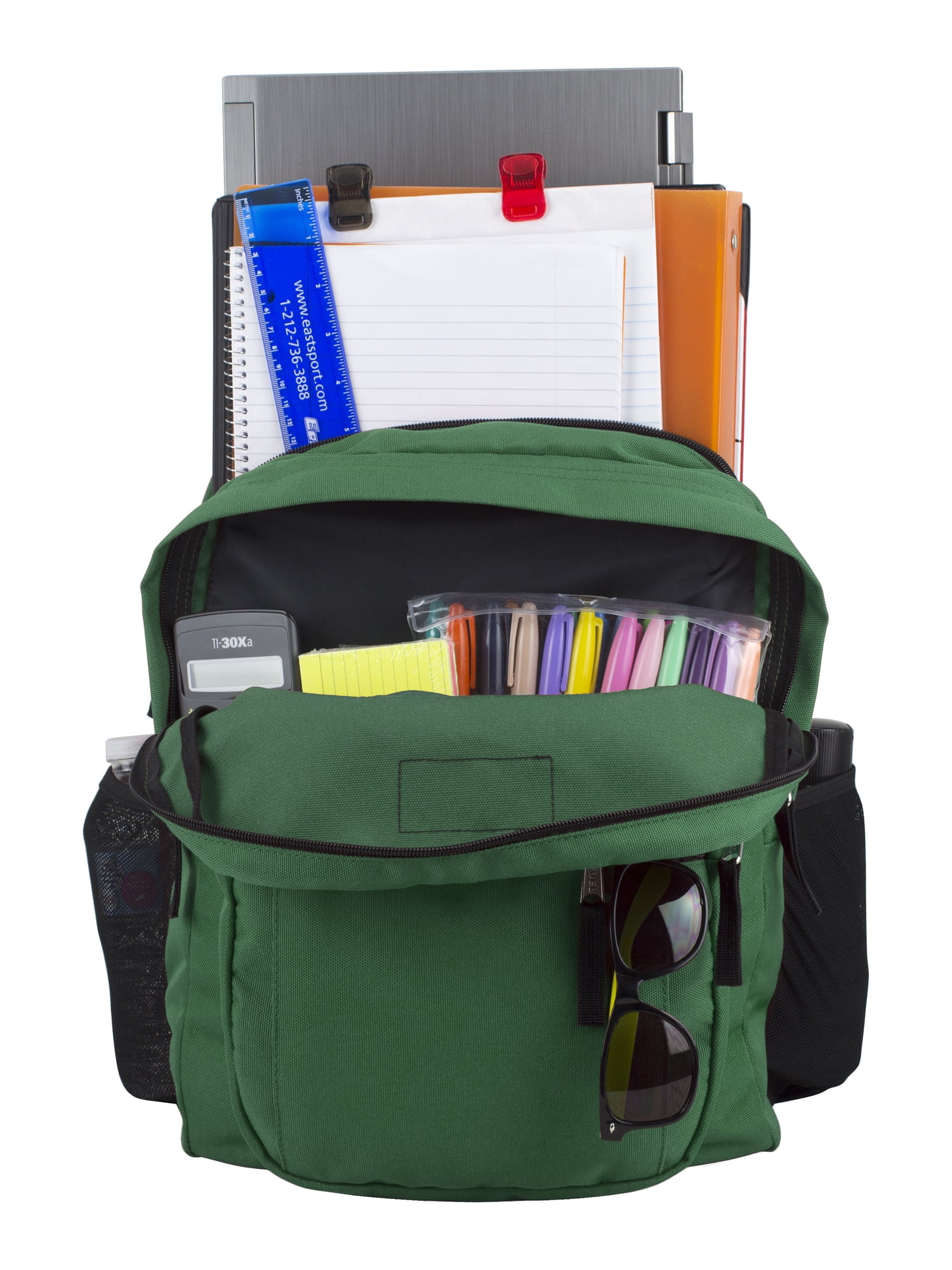 Fuel Unisex Legacy Deluxe Classic Backpack, Green