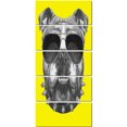 thumbnail image 2 of Funny English Bulldog with Collar - Contemporary Animal Art Canvas, 2 of 3