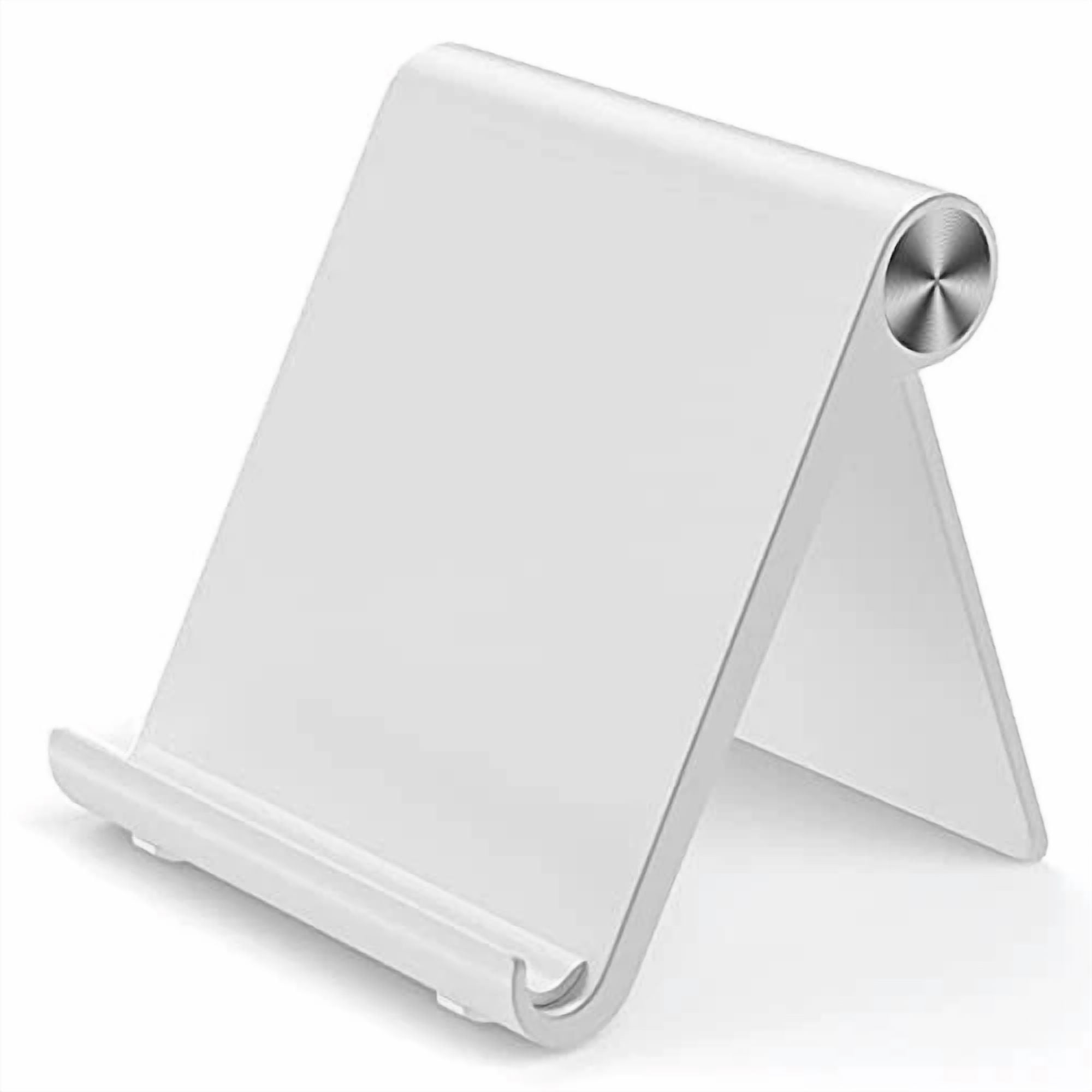 RHEA- Cell Phone Stand Holder, Cellphone Holder Adjustable Desktop Phone Stand White