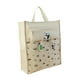 thumbnail image 3 of Bolso de mano para niñas, bolsa de matrícula, impermeable, portátil, con dibujos animados, para mujer, bolso de estudiantes, para fiestas, tareas al Beige, 3 of 8