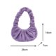 thumbnail image 4 of Bolsa Moda mujer felpa plisada hombro axila invierno (púrpura) Likrtyny Para Estrenar, 4 of 9