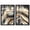 Black Frame, variant on Black and Gold Abstract Shadowbox Print Geode Wall Decor Set by Art Remedy, Black Frame, 20 x 30