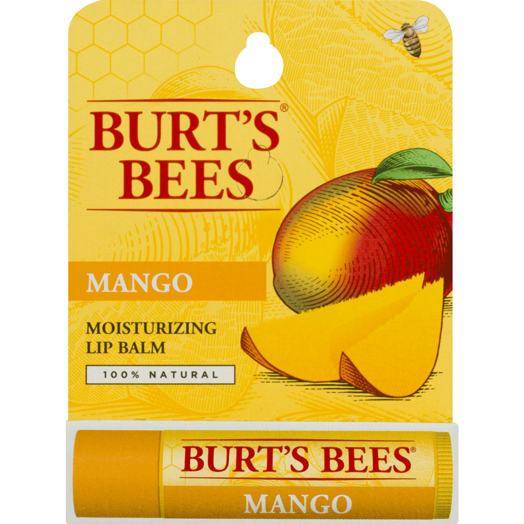 Burt's Bees Nourishing Lip Balm with Mango Butter, 0.15 oz - image 4 of 6