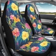 thumbnail image 3 of Uorisanigo Floral Car Seat Covers 2 Pcs Car Seat Covers Front Seats Only Waterproof Breathable Easy to Install Anti-Slip Back Fabric Universal Fit for Auto Truck Van SUV, 3 of 7