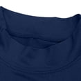 thumbnail image 5 of Men's Stand Collar Long Sleeve Base Top, Men's Compression Athletic Shirt, Sun Protection Quick Dry Fitness T-Shirt, Workout Training Running Stretch Tee, Casual Layering, 5 of 8