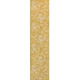 thumbnail image 3 of JONATHAN Y TUSCAN SUN 2 x 8 Runner Rug, Maribel Traditional All-Over Scroll - Yellow/Cream, TSN205C-28, 3 of 8