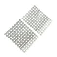 thumbnail image 2 of Ruban Adhésif en Nylon pour Tapis de Maison, Attache Ronde, Blanc, 90 Paires, 10mm, 2 of 7