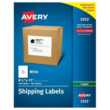 Avery labels laser vs inkjet