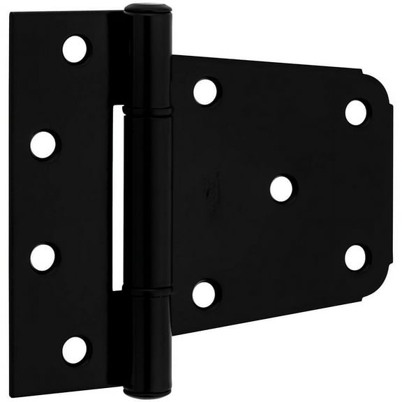 National Hardware V287 3-1/2" Heavy-Duty Black Gate Hinge