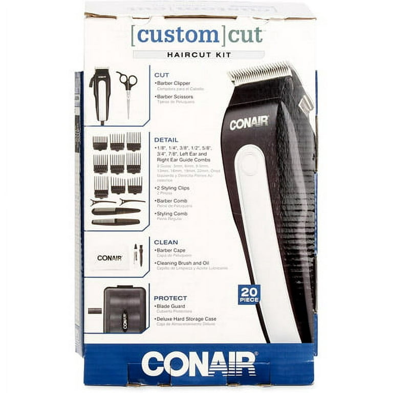 ConairMAN 20 piece Custom Cut Haircut Kit