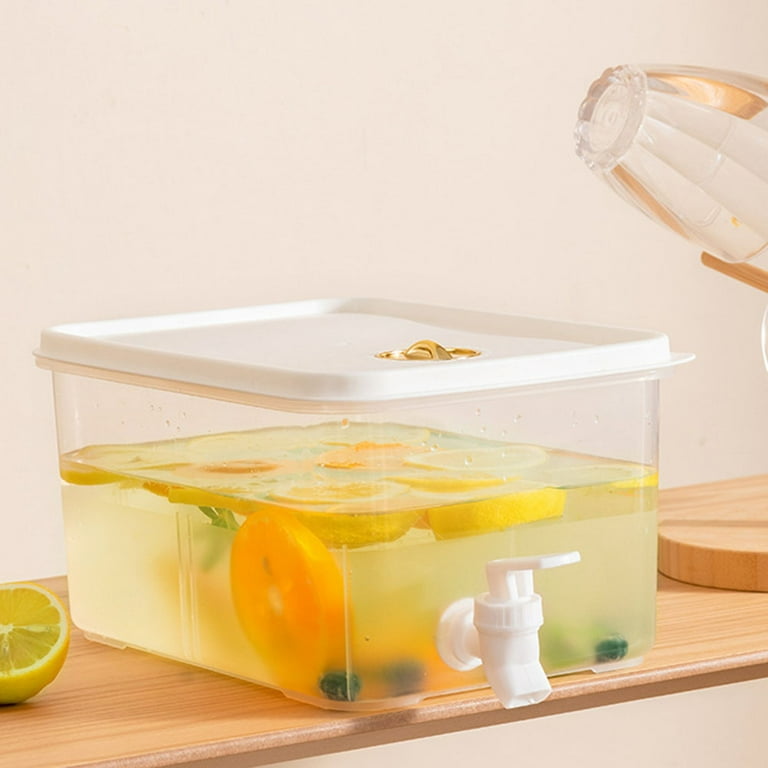Large Cold Kettle Refrigerator With Faucet Lemonade Bottle Drinkware Kettle  Pot