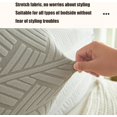thumbnail image 3 of Housse de Tête de Lit Extensible à Haute Élasticité Universelle, Housse de Tête de Lit Douce Lavable en Machine, Housse de Tête de Lit Résistante à l'Usure pour Lits Grand, Très Grand et Full Size (Beige, 47.2 Po), 3 of 7