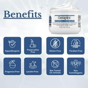 Theraplex Eczema Therapy (6 oz) - Moisturizing Skin Protectant with Natural Colloidal Oatmeal, Noncomedogenic, and Hypoallergenic, Fragrance-Free - National Eczema Association Seal of Approval