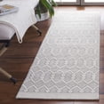 thumbnail image 2 of SAFAVIEH Martha Stewart Vermont Diamond Runner Rug, Ivory, 2'3" x 8', 2 of 7
