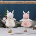 thumbnail image 5 of Cute Girl Angel Christmas Pendant Xmas Tree Hanging Ornaments Christmas Decorations for Home Christmas Dolls Kids Gift 42 Styles, 5 of 5
