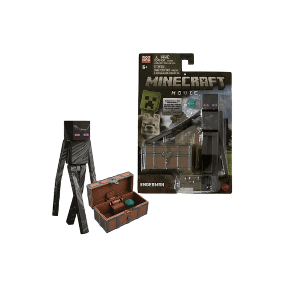 Minecraft Movie Enderman Action Figure – 4" Scale Video Game Collectible