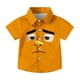 thumbnail image 3 of Las Niñas Serán Niñas Bruja Camisa Linda Impresión con Bolsillo Camisa de Manga Corta Casual para los Niños Camisa de Vestido de Manga Corta, 3 of 8