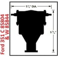 thumbnail image 2 of MSD 85804 Ford 351C - 460 Crab Cap Distributor, 2 of 7