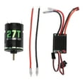 thumbnail image 2 of RC Brushed Motor ESC Set, 540 Brushed Motor, 320A ESC 5V 2A BEC Forward Backward Speed Control for 1/10 RC Crawler Car, 2 of 7