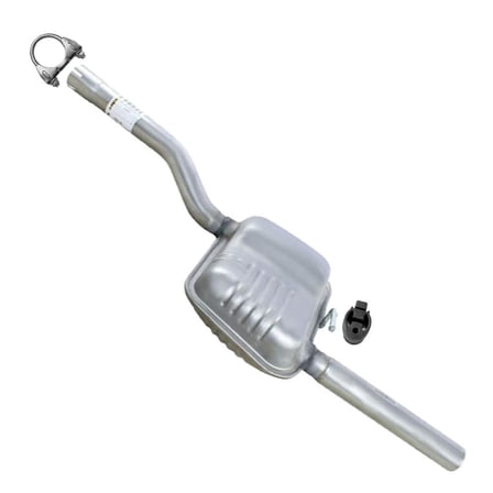 Northeastern Exhaust | Stainless Steel Rear Muffler Fits 2003–2007 Ford Focus 2.3L Sedan & Hatchback – Direct Fit | Free Clamp and Hangers Included