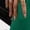 #0539-Green, variant on Womens Summer Maxi Dresses Loose Casual Plain V Neck Short Sleeve Pleated Tunic Waist Long Sundress Daily
