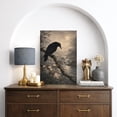 thumbnail image 2 of Canvas Print Gothic Crow Wall Art Dark Academia Decorative for Living Room Bedroom - 16"x24", 2 of 8
