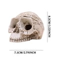 thumbnail image 2 of Esqueleto, Caja De Cenizas Portátil, Escultura, Estatua, Contenedor, Decoración, Hogar, Oficina, Cenicero En Forma De Hueso, Accesorios De Halloween Cateissary HA045401-02, 2 of 6