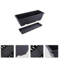 thumbnail image 3 of POINTERTECK Pot Fence Flower Planter Planter Railbox Deck Windowsill Nursery Cactusbed Railing Bucket Growing Window Pots Box, 3 of 6