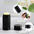 thumbnail image 2 of 30 Pack Empty Deodorant Containers,  Twist-Up Refillable Plastic Stick Tubes, Bottom-Fill Round Cosmetic Containers for DIY Deodorant, Lip Balm, Lipstick, Crayon, Solid Lotion, 2 of 6