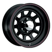 Pacer 15x7 5X4.50 342B Black Daytona Black Wheel Rim
