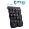 thumbnail image 2 of Inteprter Teclado negro 22 teclas MIni Numpad Teclado numérico Bluetooth Compatible con sistema Windows Android Nuevo Type3 NO3, 2 of 6