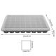 thumbnail image 4 of Bandeja De Hielo, Moldes Para Bandejas De Cubitos De Hielo, Silicona Resistente Al Calor Durable 40 Cavidades Con Cubiertas Para Barra De Cocina 22 X 14 X 3 Cm Hogar Fyydes Descripción de la referencia, 4 of 5