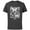 Charcoal, variant on Disney Villains Graphic Print Family Vacation Trip 2024 - Short Sleeve Cotton T-Shirt for Adults - Customized-Black