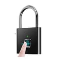 thumbnail image 3 of Cadenas à Empreinte Digitale Cadenas Intelligent avec Biométrie Sans Clé Résistant à l'Eau Charge USB, 3 of 5