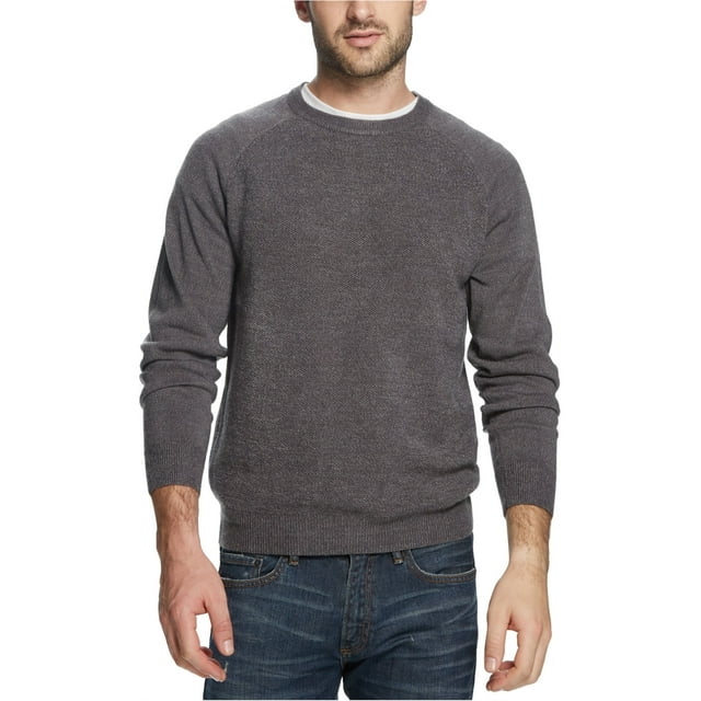Weatherproof Mens Soft Touch Pullover Sweater, Grey, XX-Large