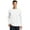 Bright White, variant on Mens Perfect Weight Long Sleeve Tee-M (Charcoal)