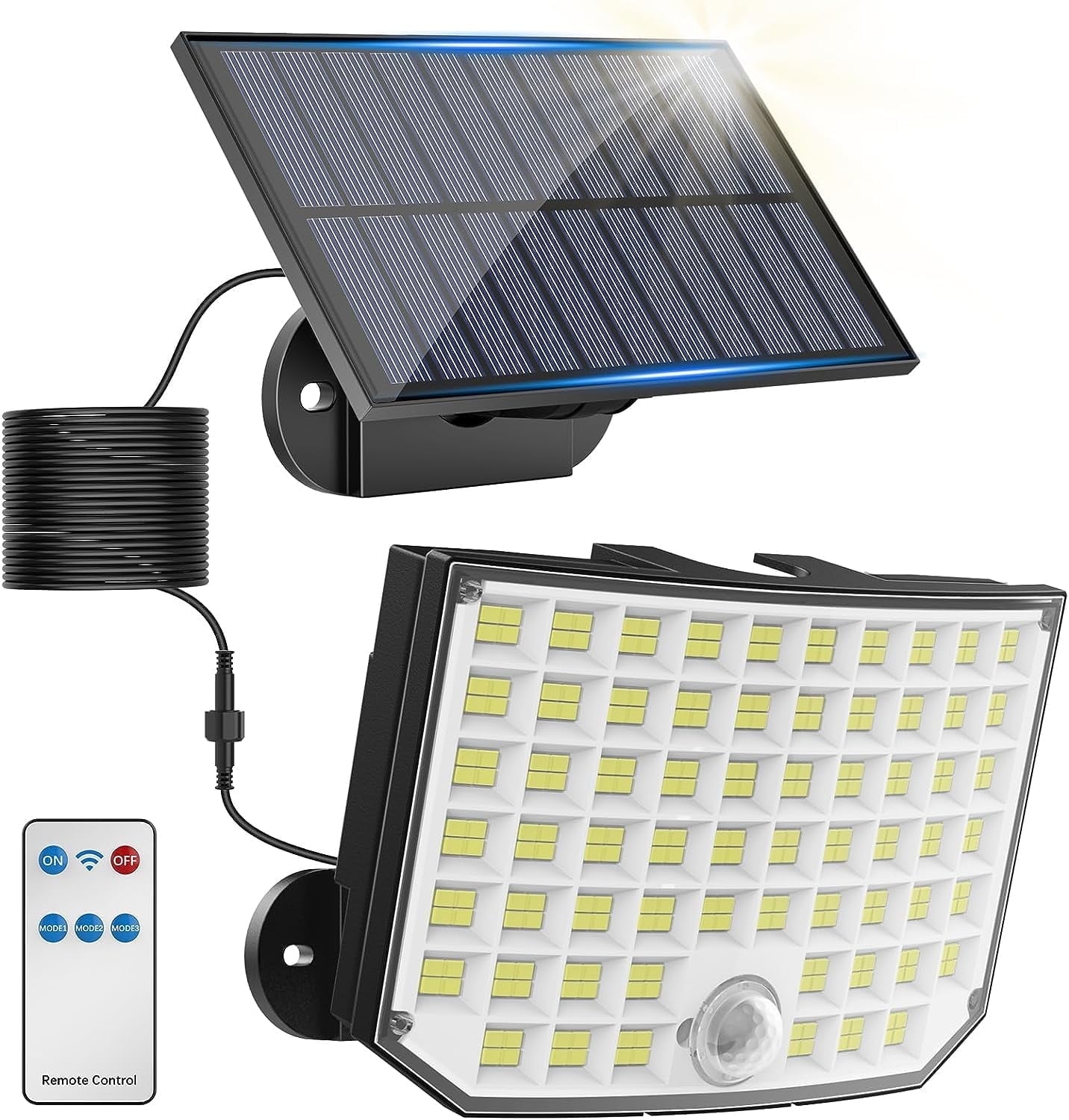 Hyper Tough 5000 Lumen Motion Sensor Solar Street Light Hyper Tough 5000 Lumen Motion Sensor Solar Street Light