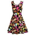 thumbnail image 6 of 2024 Aussie Ice Creams Dress Make Merriness Print Korean Fashion Dresses Ladies Beach Skate Dress Summer Graphic Clothes 3XL 4XL 5XL, 6 of 7