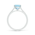 thumbnail image 2 of Angara Natural 1.85 Ct. Aquamarine Fashion Ring in 14K White Gold for Women (Ring Size: 12), 2 of 9