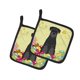 thumbnail image 1 of ""Caroline'S Treasures Bb6032Pthd Par De Agarraderas Para Ollas Schnauzer Estándar De Pascua 7.5"""" X 7.5""" Multicolor"", 1 of 1