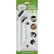3-in-1 Grout Cleaning Brush Supplies to Deep Clean Tile Lines, Detail Kitchen, Scrub Bathroom, Shower | 3Pc Home Detail Cleaner Brushes Set