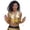 Gold, variant on Elegant Court Dress for Women - Off Shoulder Corset Vest Party Everyday Outfit by Style Ensemble, XL, Pink