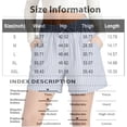 thumbnail image 2 of Women's Striped Drawstring Elastic Waist Straight Leg Casual Shorts, Relaxed Summer Shorts with Side Pockets for Vacation Daily Shopping Picnic S, 2 of 4