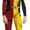 Vibrant Red & Yellow, variant on Guvpev Superhero Deluxe Zentai Halloween Costume - Stretch Spandex with Hidden Zippers - Superhero Bodysuit Jumpsuit Outfit for Halloween Cosplay & Stage Performance