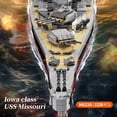 thumbnail image 3 of Kit de construcción MISINI M6320 Military Series USS Missouri, 3 of 9